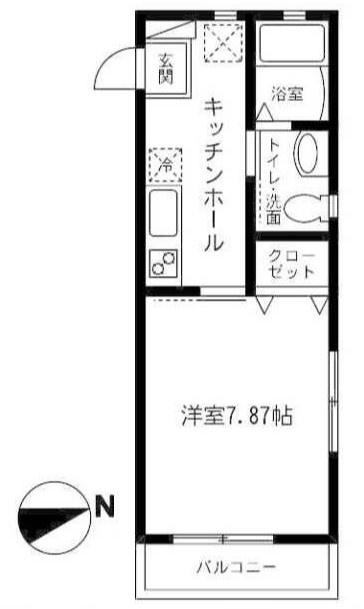 ロワール山手の間取り