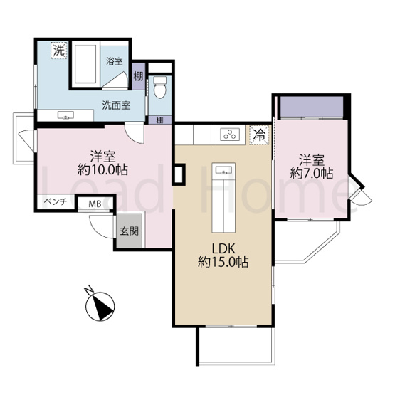 【間取り】 | 東北沢シティハウス