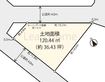 【土地図】 | 世田谷区桜丘3丁目 | 日当たりや風通しに優れ爽やかな空間で快適にお過ごしいただけます♪