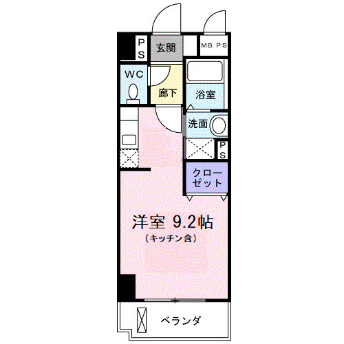 カーサ　ヴェンティ　の間取り