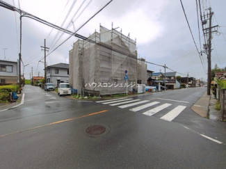 【前面道路含む現地写真】 | 名古屋市北区東味鋺３丁目730【仲介手数料無料】新築一戸建て　1号棟