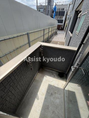 パディ世田谷のバルコニー