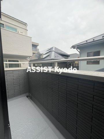 （仮称）狛江市猪方４丁目戸建Ａ棟のバルコニー