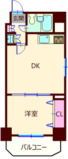 【間取り】 | 五反田ニュースカイマンション