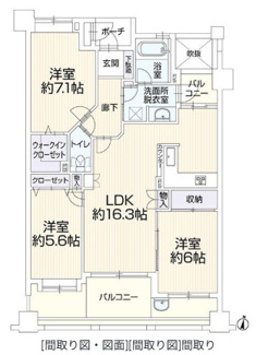 【間取り】 | アーサー寺塚・大池公園