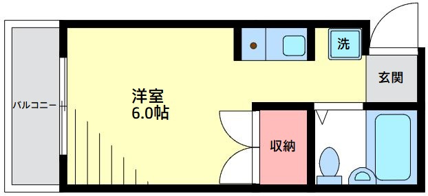 上北沢アサカマンションの間取り