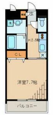 ベルメゾン梅ヶ丘の間取り