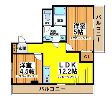 佐藤ビルの間取り