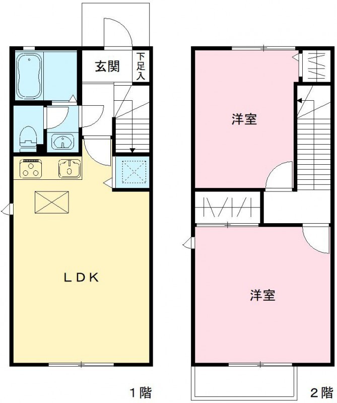 クアトロ千歳台の間取り
