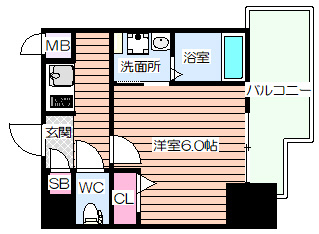 【間取り】 | エスリードレジデンス大阪グランノースⅡ