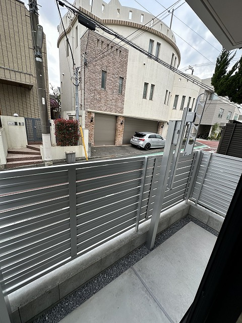メゾンドブランのバルコニー