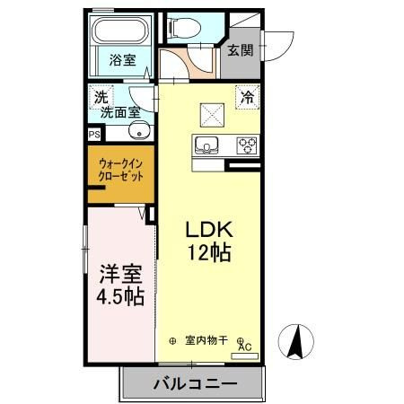 カーサ フェリーチェの間取り