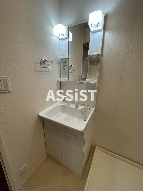 サニーベール三軒茶屋の独立洗面台