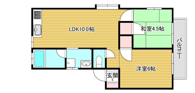 N Cube栄谷の間取り
