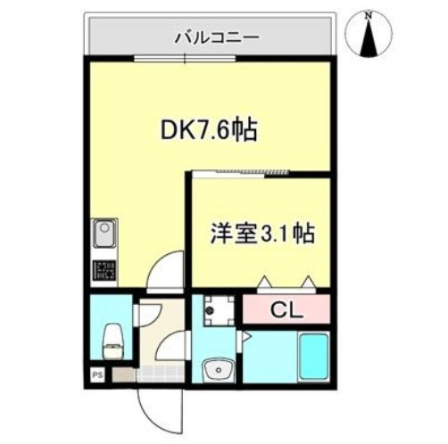 LACRAS舎人の間取り