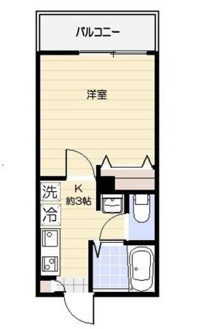ファーストサウザンの間取り|間取りです。