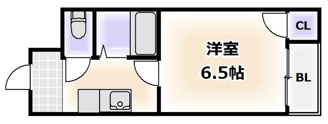 【間取り】 | パッション難波南