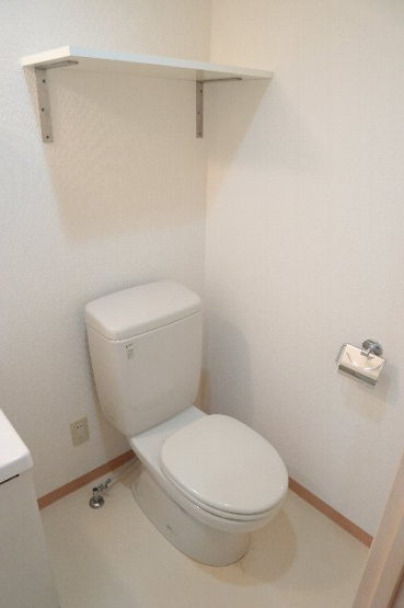 【トイレ】 | らふぃね壱番館 | 落ち着いたトイレです