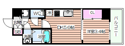 【間取り】 | セレニテ新大阪calme