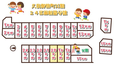 久我御旅町31期　19号地の画像
