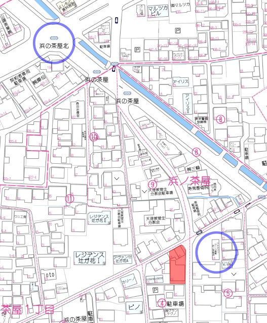 浜ノ茶屋169坪売地