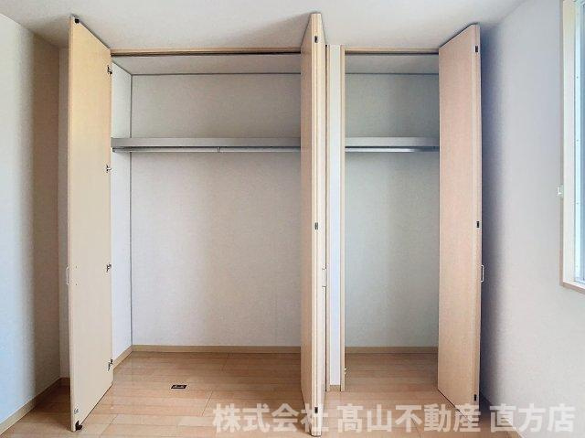 宮若市沼口のアパートの収納