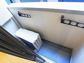 KAHALE松戸B(カハレ松戸ビー)のバルコニー