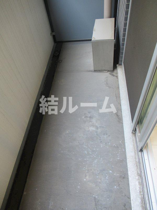 北区栄町の賃貸マンションのバルコニー