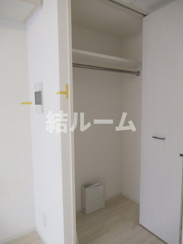 北区栄町の賃貸マンションの収納