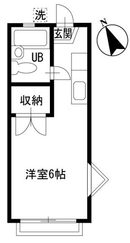 スカイハイツの間取り