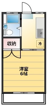 三鷹市井口４丁目のアパートの間取り