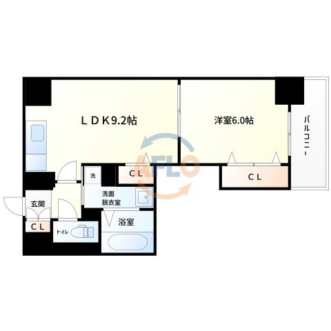 アルグラッド福島SOUTHの間取り|アルグラッド福島SOUTH　間取り