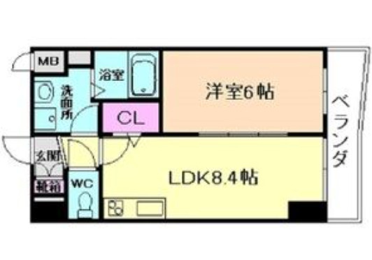 【間取り】 | ディオーネ・ジエータ・長堂