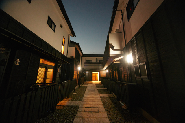 鵠楼のその他|夜の風景です。