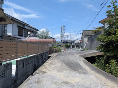 【前面道路含む現地写真】 | 柳井市新庄中古戸建
