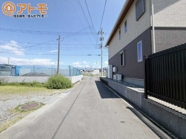 【前面道路含む現地写真】 | 富士市森島第16　新築戸建て　1号棟