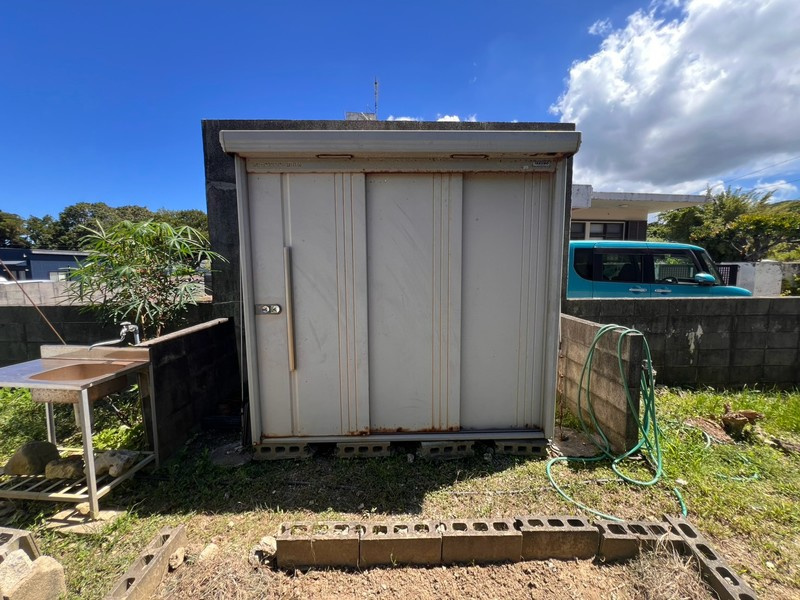 糸満市字真栄里 中古戸建の庭