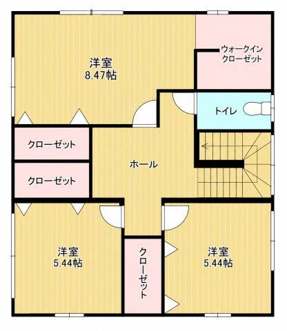 糸満市字真栄里 中古戸建の間取り|2階 間取り図