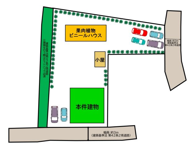 糸満市字真栄里 中古戸建の区画図