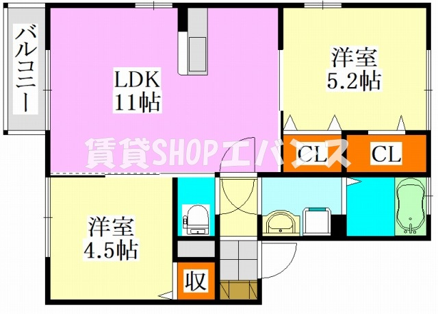 【間取り】 | エイト・カーサ