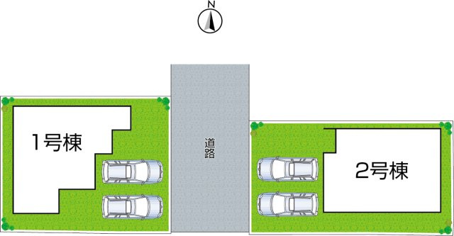 ●29(土)30(日)現地案内可能！　天理市富堂町　第6期　新築一戸建ての区画図|全２区画