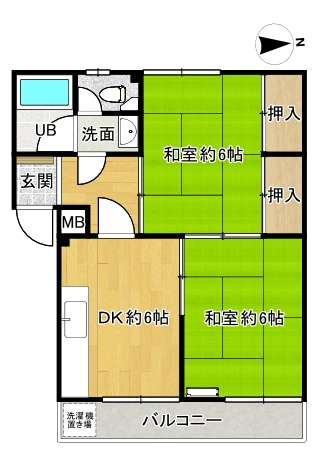 上穂ロイヤルハイツの間取り