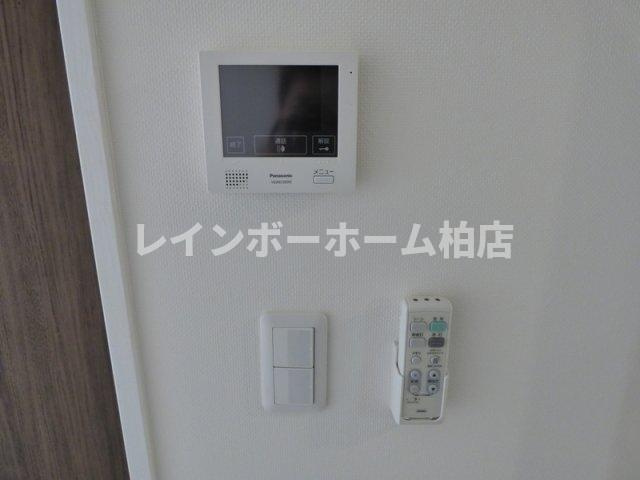 特典：仲介手数料が無料です!!のセキュリティ|モニター付きインターホンです