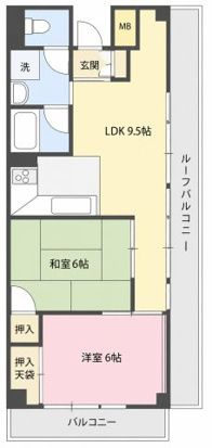 ラフォーレ田無の間取り
