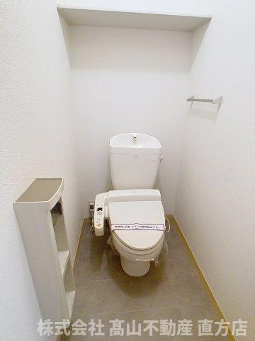 宮若市沼口のアパートのトイレ