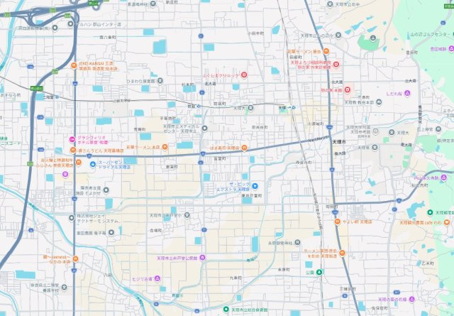 ●天理市富堂町　第6期　新築一戸建ての地図