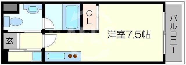 ドゥーエなんば南の間取り|ドゥーエなんば南　間取り