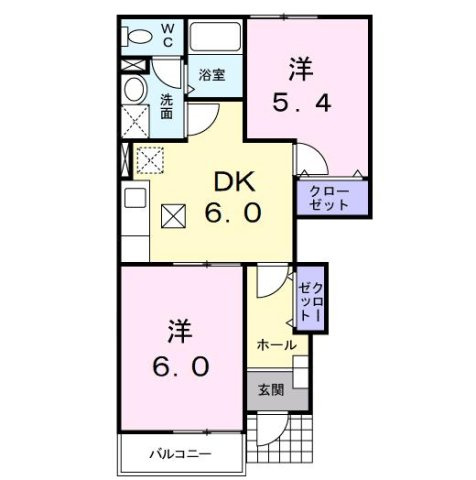 アネックス　渡の間取り