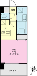 【間取り】 | ウイングテラス京急川崎