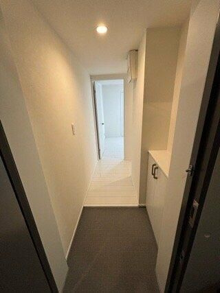 早稲田鶴巻町ＩＭＡハウスの玄関